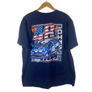 Vintage Y2K Jimmie Johnson An American Salute Lowe’s 48 NASCAR T Shirt Men’s XL